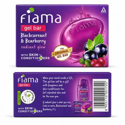 FIAMA GEL BAR BLACKCURRANT BEARBERRY - 75g